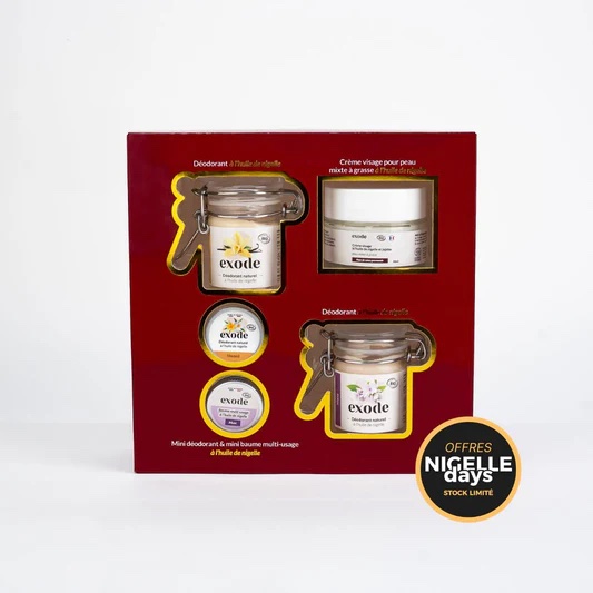 Exode – Coffret Crème – Peau mixte à grasse