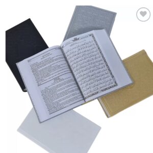 Alternative view of Qoraan met Vertaling en Transliteratie 3 in 1 | Poederroze