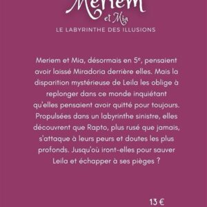 Alternative view of Meriem et Mia - Tome 2 – Le labyrinthe des illusions