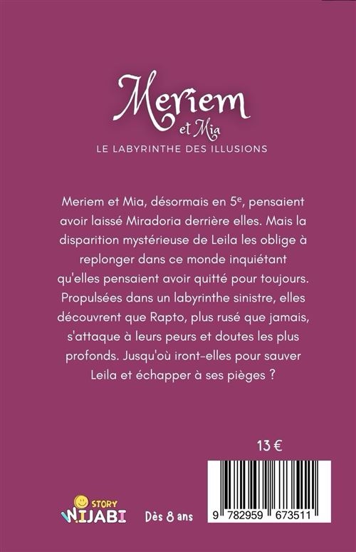 Meriem et Mia - Tome 2 – Le labyrinthe des illusions – Image 2