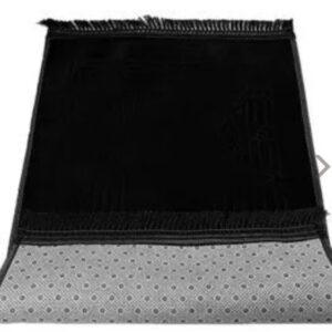 Alternative view of Tapis de prière épais noir