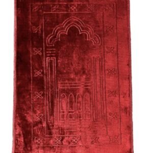 Alternative view of Tapis de prière épais rouge