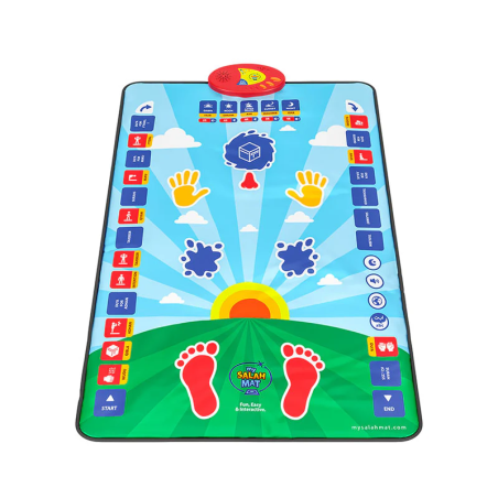 TAPIS DE PRIÈRE INTERACTIF ENFANTS - VERSION ORIGINALE GARÇON BLEU - DÈS 3 ANS – Image 16
