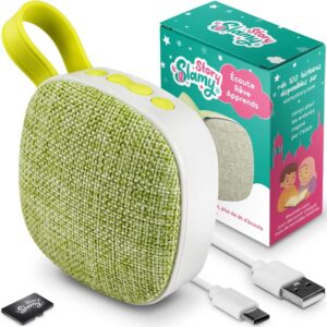 SlamyStory - Conteuse audio éducative islamique pour enfants - Vert