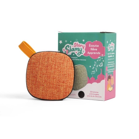 SlamyStory - Conteuse audio éducative islamique pour enfants - Orange – Image 2