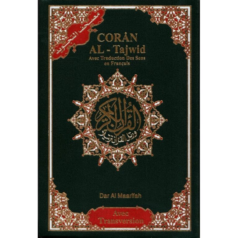 Coran Al Tajwid (arabe-français-phonétique) – souple