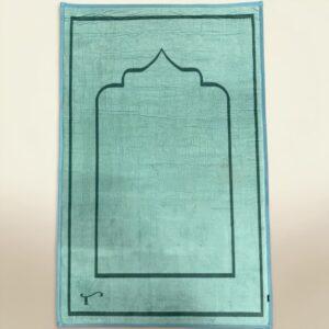 Tapis mémoire orthopédique turquoise