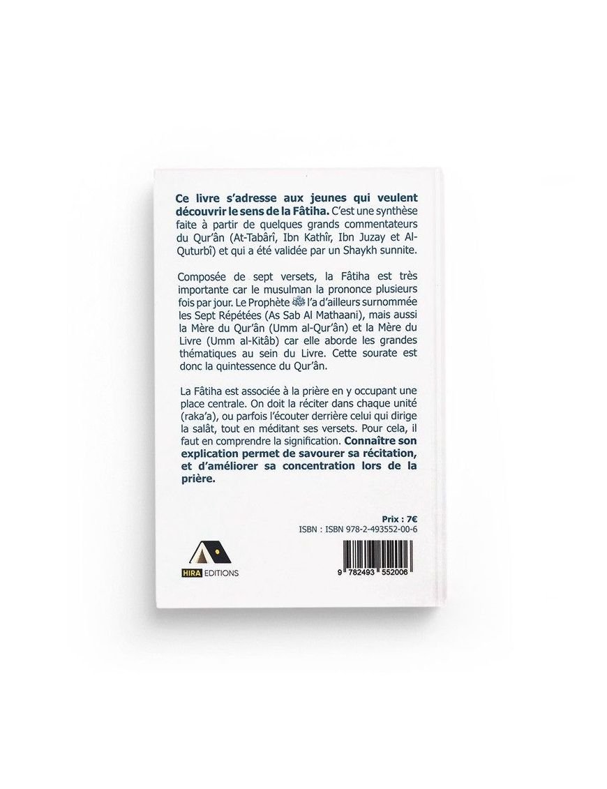 La Fatiha expliquée aux jeunes - Hira éditions – Image 2