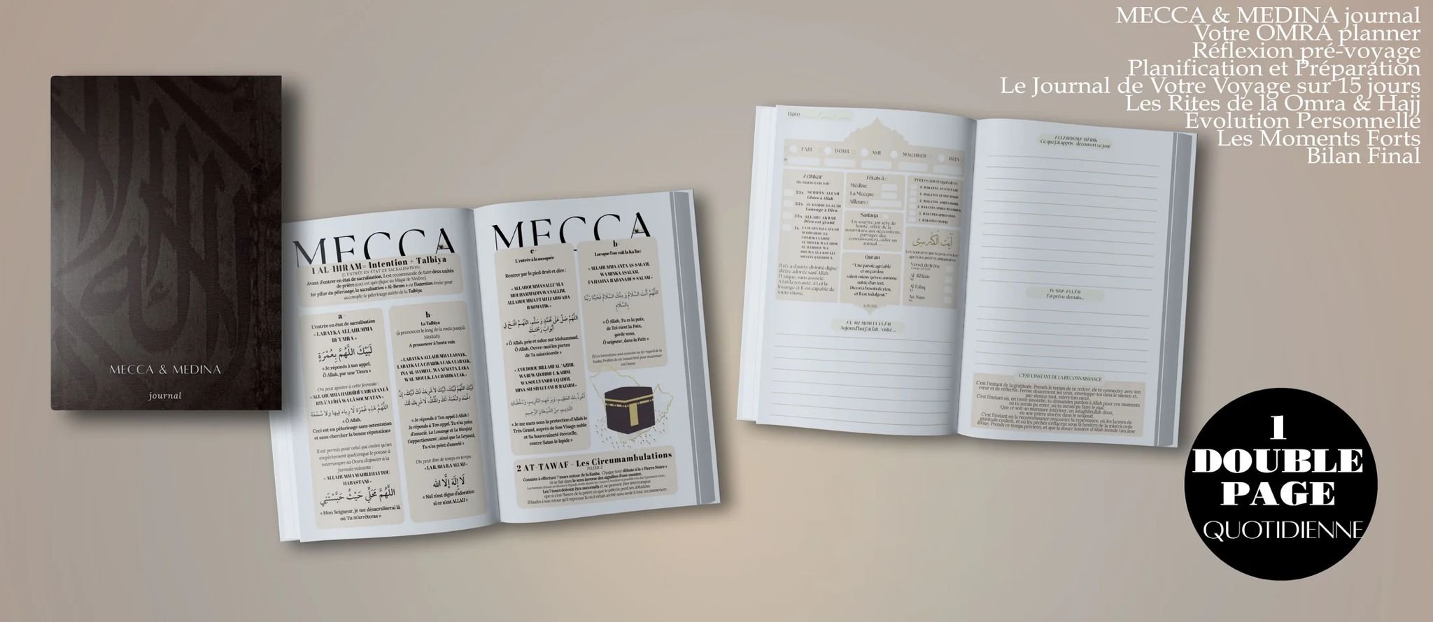 Mecca & Medina journal - Omra planner - Hizam – Image 6