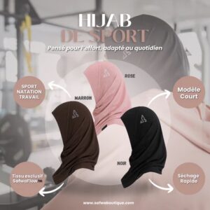 Alternative view of Hijab Sport Femme - SafwaFlow™