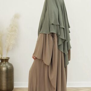 Khimar Jazz 2 voiles - Umm Hafsa
