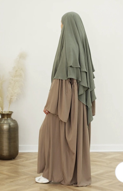 Khimar Jazz 2 voiles – Umm Hafsa