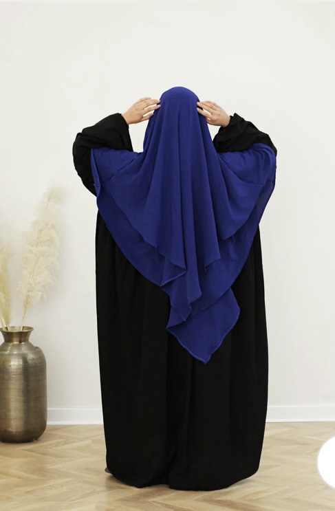 Khimar Jazz 2 voiles - Umm Hafsa – Image 3