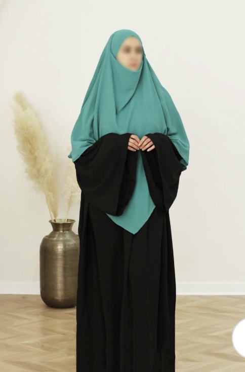 Khimar Jazz 2 voiles - Umm Hafsa – Image 6