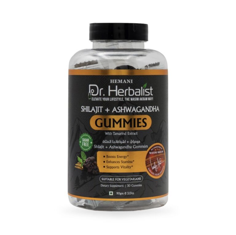 Gummies Shilajit + Ashwagandha – Hemani Dr. Herbalist