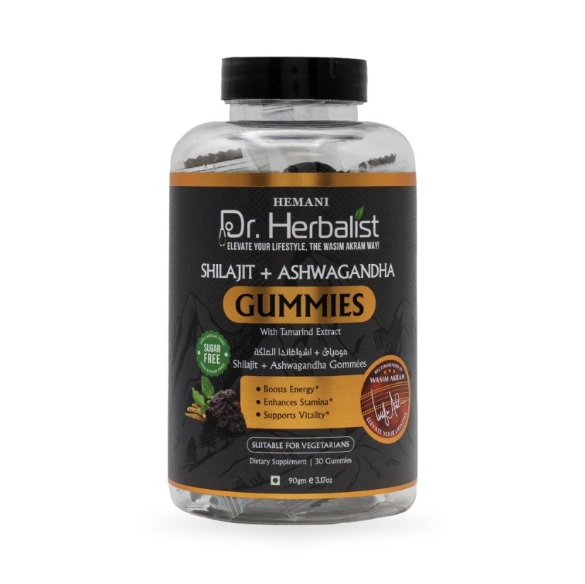 Gummies Shilajit + Ashwagandha - Hemani Dr. Herbalist