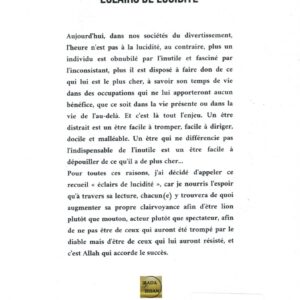 Alternative view of Eclairs de lucidité - Abderrahman F.