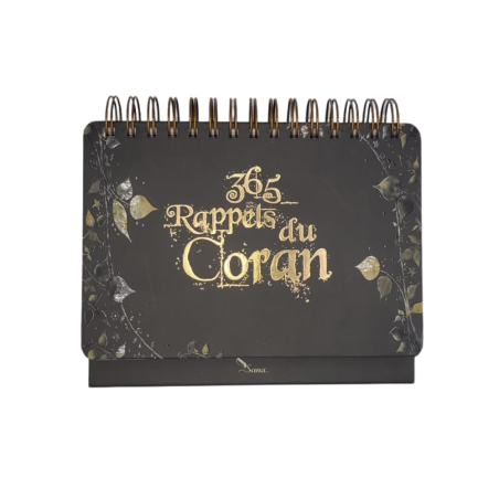 365 Rappels Du Coran – Calendrier chevalet Noir