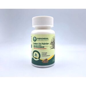 Pollen de palmier - Énergie et fertilité - complément alimentaire (60 gélules)