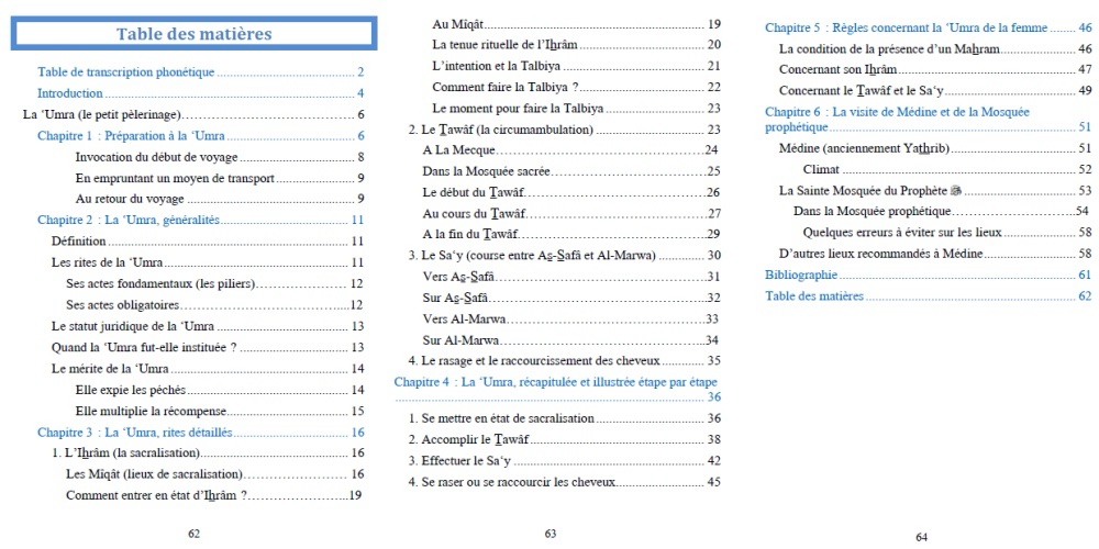 La ‘Umra : Guide pratique illustré (Omra en images) – Image 7