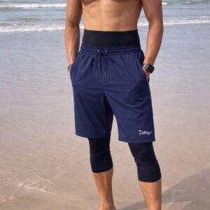 Short De Bain Cache Awra bleu