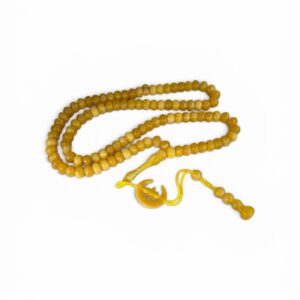 Tasbih - 99 perles (moutarde)