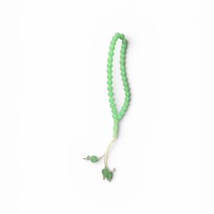 Tasbih 33 perles vert lumineux – Effet glow dans le noir