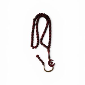 Tasbih - 99 perles (bordeaux )