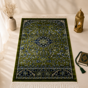 Tapis RAWDA AL MADINAH vert