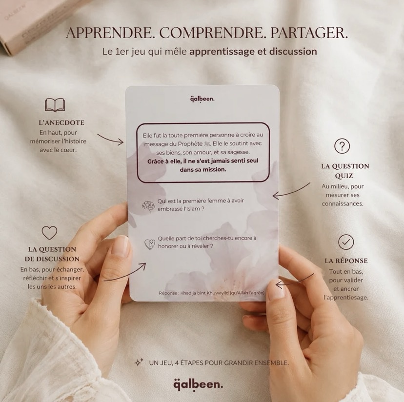 Jeu de cartes Nissa - réflexions et récits autour des grandes femmes de l’Islam – Image 2