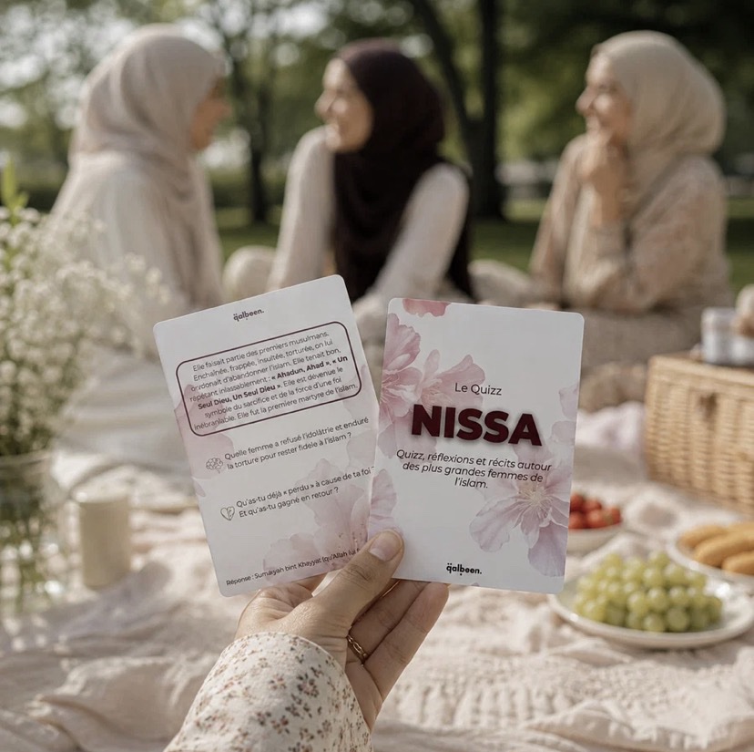 Jeu de cartes Nissa - réflexions et récits autour des grandes femmes de l’Islam – Image 4