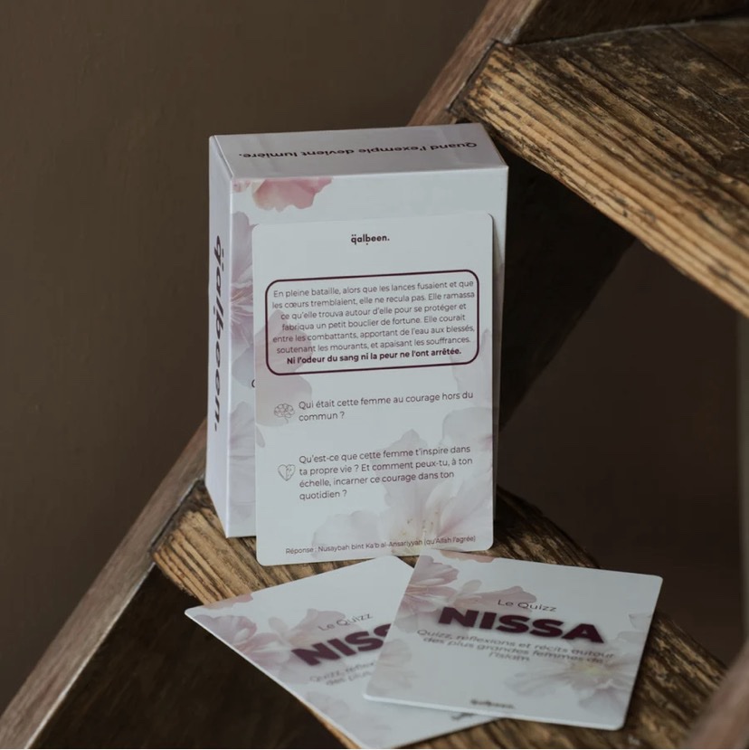 Jeu de cartes Nissa - réflexions et récits autour des grandes femmes de l’Islam – Image 5