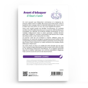 Alternative view of Avant d’éduquer il faut s’unir : Les fondations psychologiques et spirituelles de la parentalité