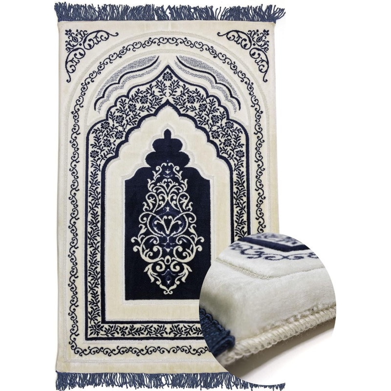 Tapis de Prière à Mémoire de Forme en Microfibre - Confort Orthopédique – Image 4