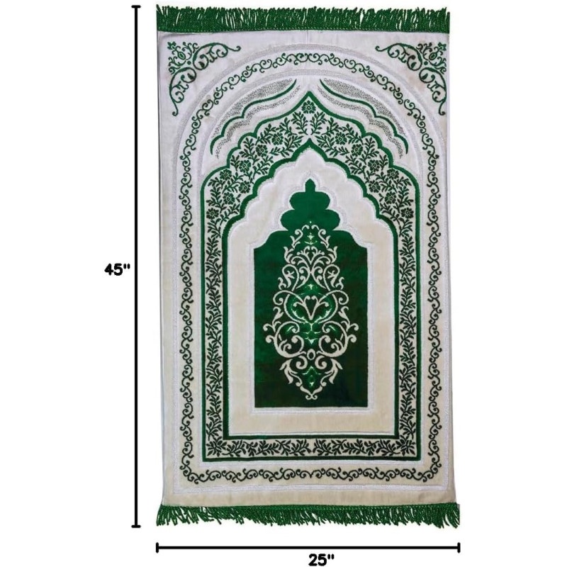 Tapis de Prière à Mémoire de Forme en Microfibre - Confort Orthopédique – Image 3
