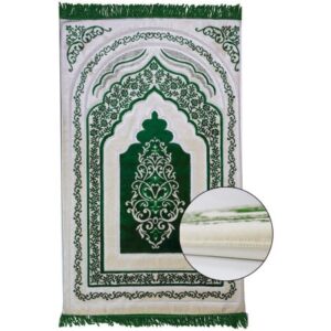 Tapis de Prière à Mémoire de Forme en Microfibre - Confort Orthopédique