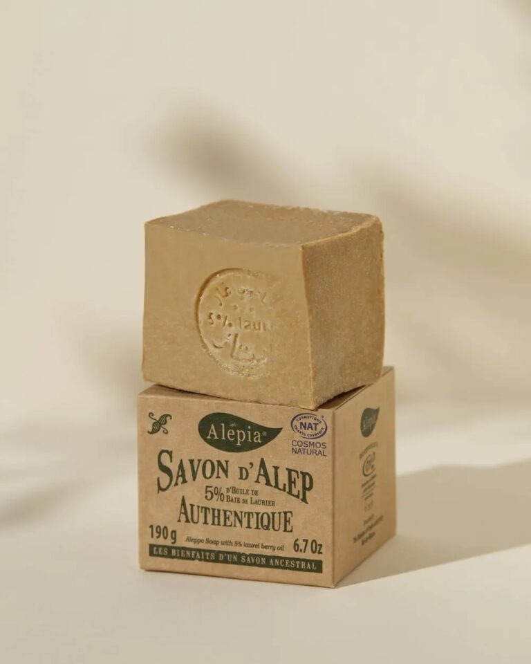 Savon d’Alep : 5% d’huile de baie de Laurier – 190g