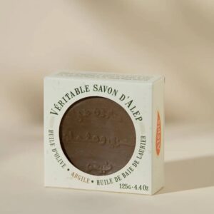 Savon d'Alep extra-doux à l'Argile rouge - 125g