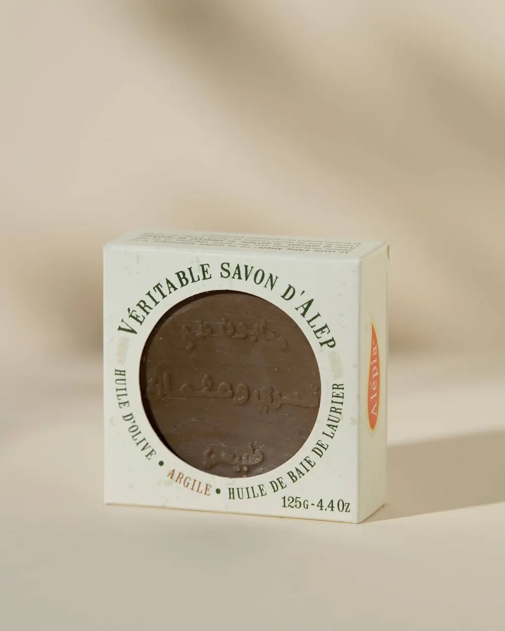 Savon d'Alep extra-doux à l'Argile rouge - 125g