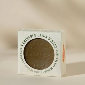 Savon d'Alep extra-doux à l'huile de Nigelle - 125g