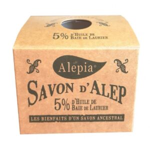 Savon d’Alep : 5% d’huile de baie de Laurier - 200g