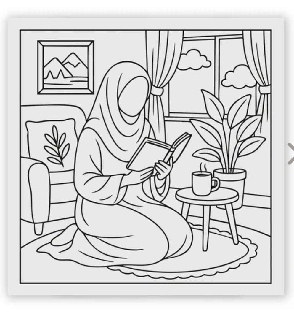 Muslimah Moments - Kleurboek – Image 2