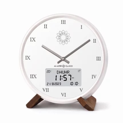 Horloge Adhan WAQTI Arabian – AC-111.P-WT